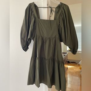 A New Day Green Mini Dress